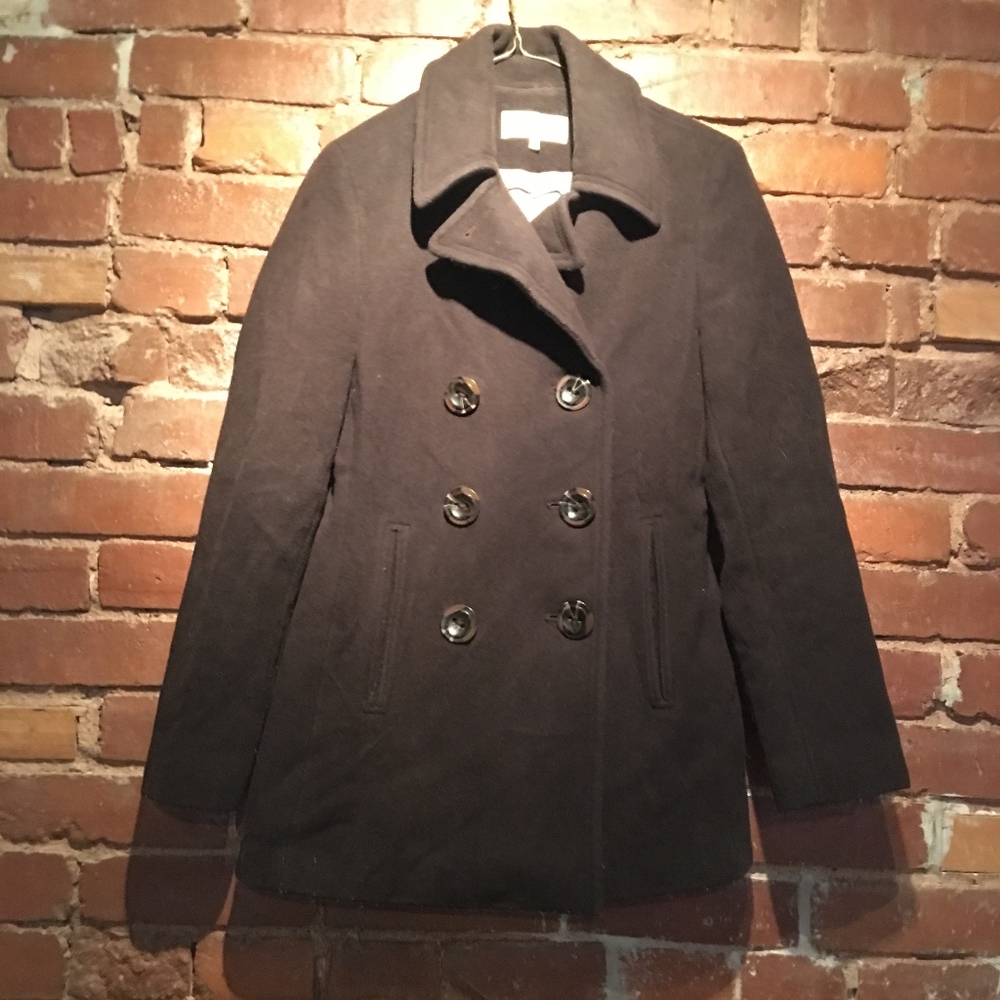 Dark Brown Pea Coat